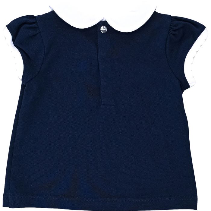 Blouse à manches courtes 6 mois en coton et élasthanne JacadiD - photo numéro 2