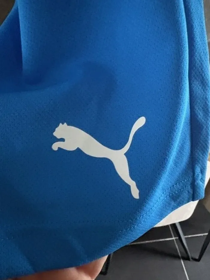 short de football puma bleu taille XL - photo numéro 5