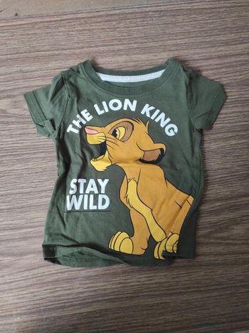 T-shirt roi lion