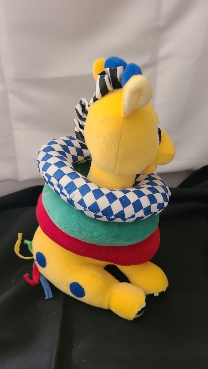 Peluche girafe avec cerceaux  bawi - photo numéro 2