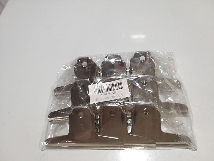 Lot de pinces documents métalliques