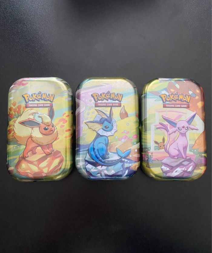 Lot de mini tins 8.5 évolution prismatique