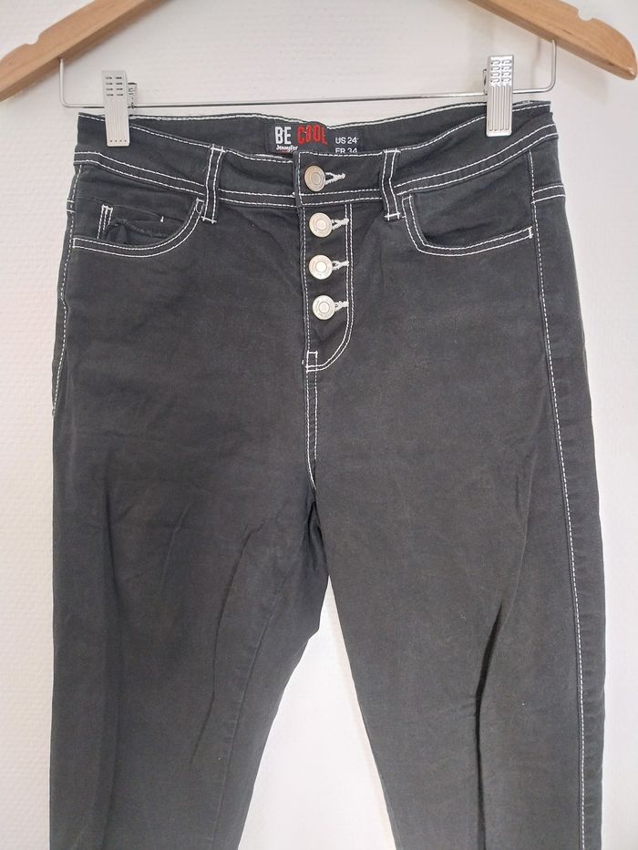 🍂Jean Skinny Taille Haute JENNYFER Taille 34 - photo numéro 2