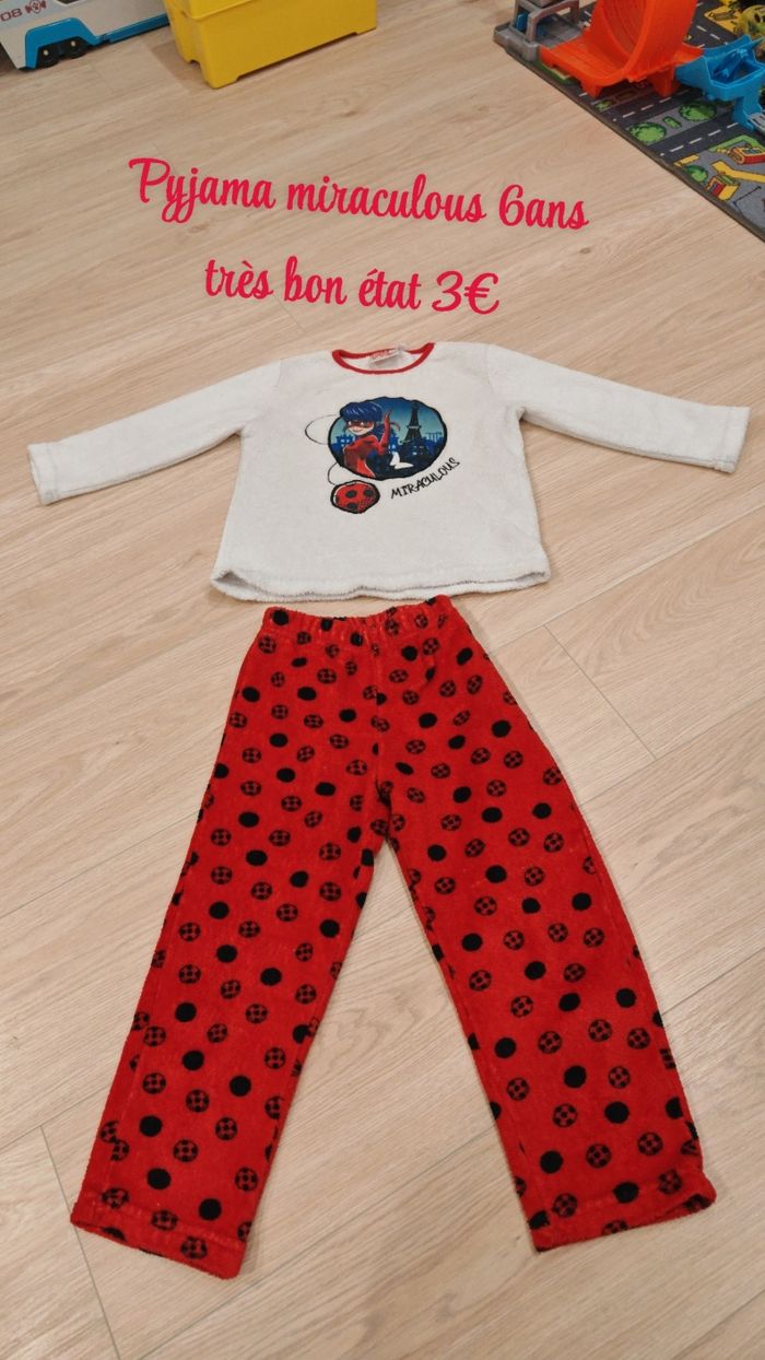Pyjama miraculous 6ans