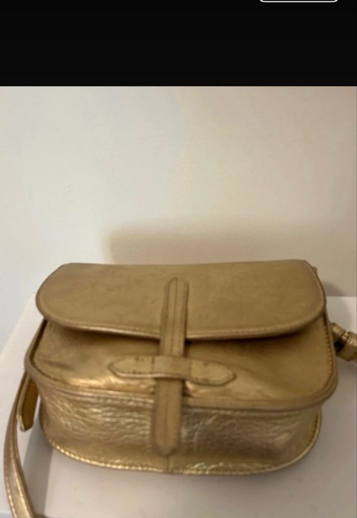Sac en cuir doré l'Idole Paul Marius - photo numéro 5