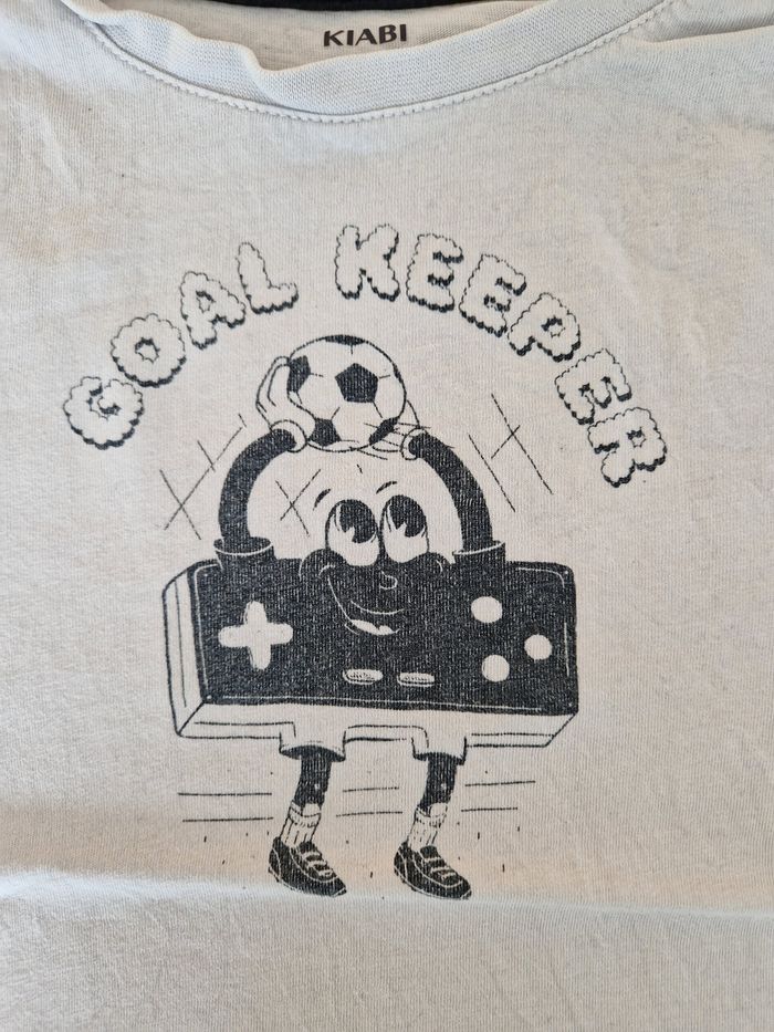 Tee shirt dessin goal - photo numéro 2