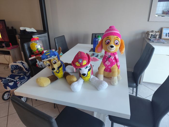 Grosse peluche pat patrouille