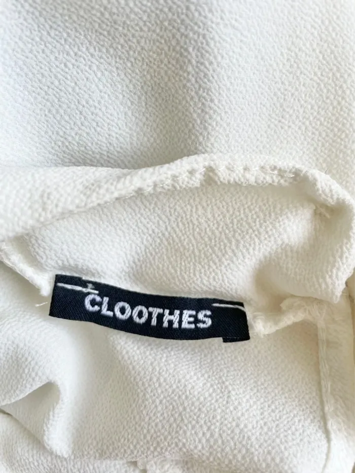 Blouse crème - photo numéro 4