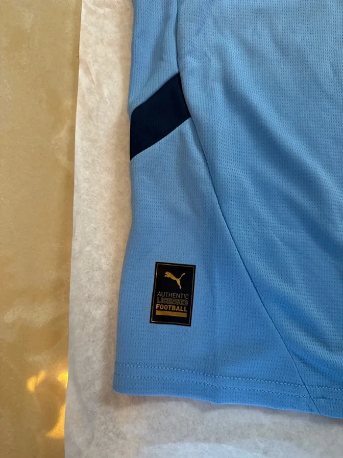 Maillot de foot Puma équipe Manchester City 2024/2025 taille 13/14 ans authentique neuf - photo numéro 6