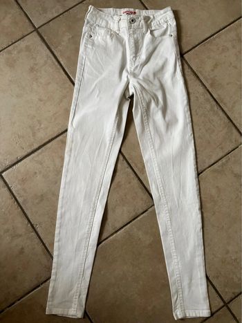 Jean blanc Jennyfer taille 32