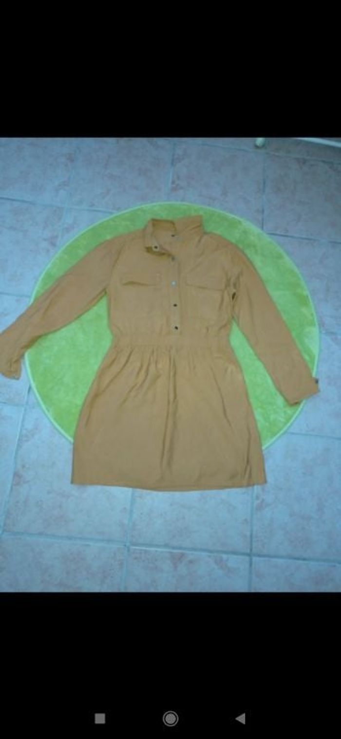 Robe moutarde Kiabi taille 12 ans