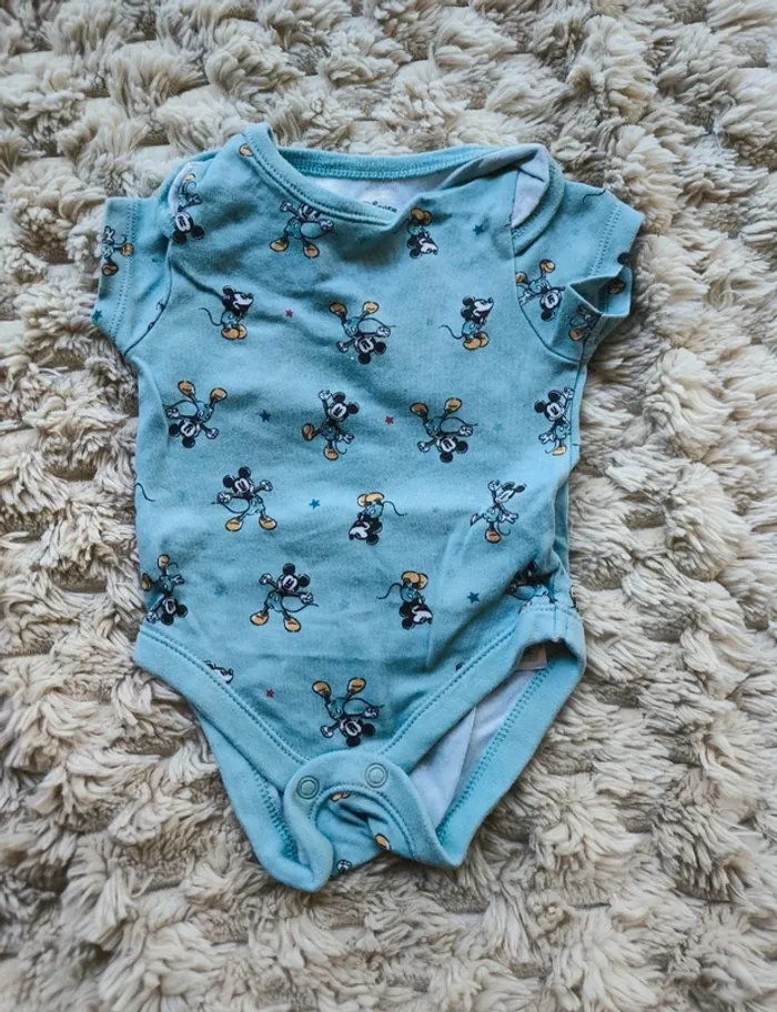 Body bleu Mickey Mouse Disney
