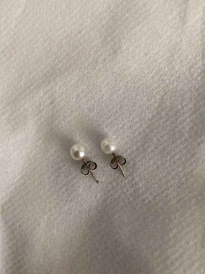 Boucles d’oreilles perles