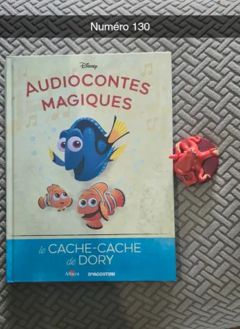 N¤130 audioconte Magique Altaya disney deagostini livre+figurine audio conte compte
