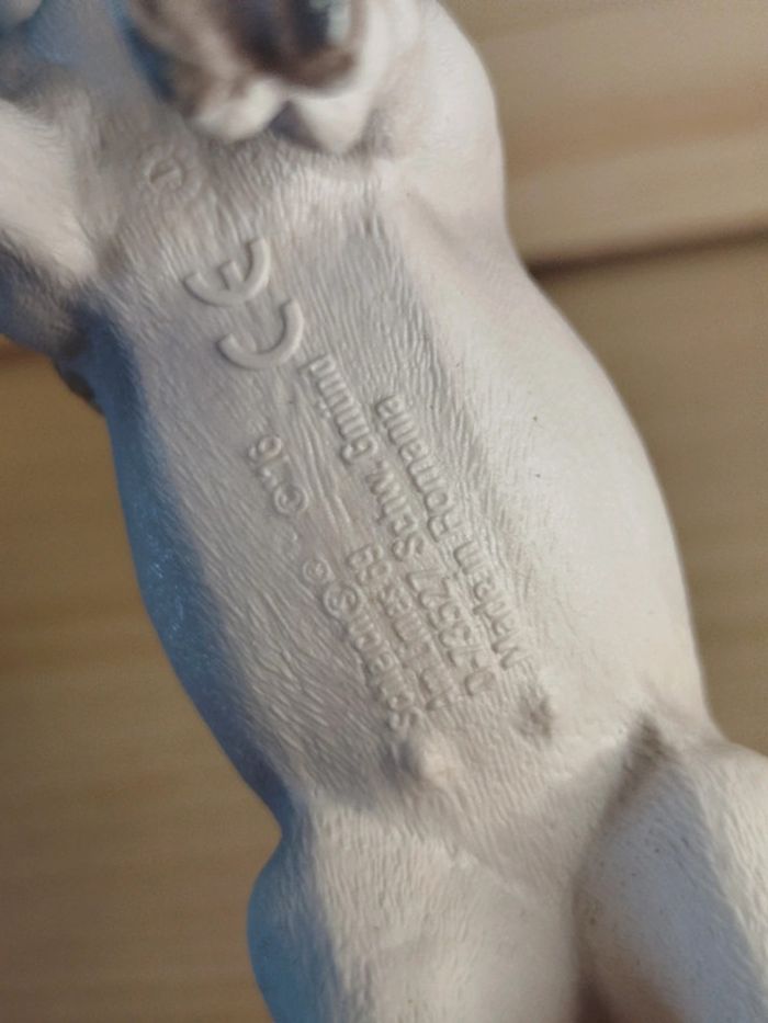 Schleich jument blanche et couverture licol - photo numéro 5