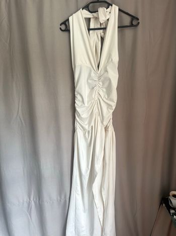 Robe de soirée blanche classe 