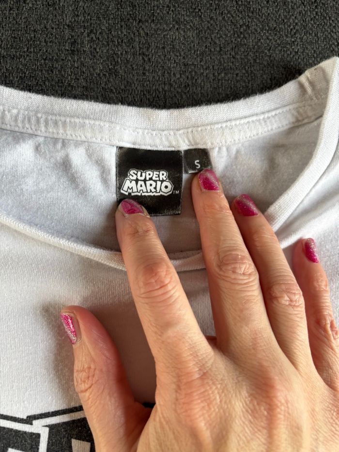 Tee shirt homme taille S super mario - photo numéro 2