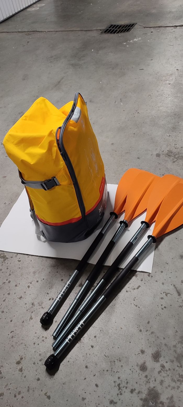 Canoë gonflable Tribord avec accessoires. - photo numéro 6