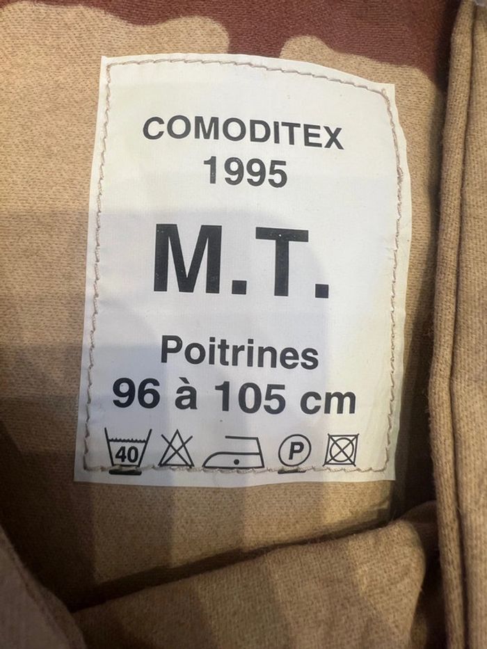 gilet pare eclats f2 armee française camouflage daguet desert taille gt mt pt - photo numéro 7