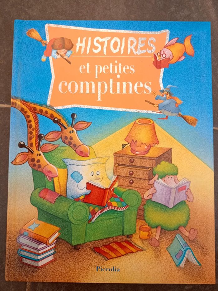 Livre histoires et petites comptines 🔂