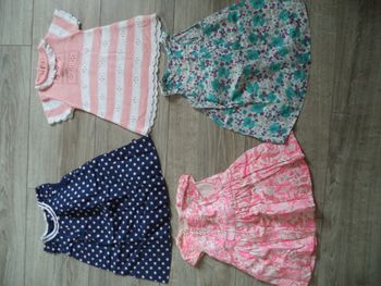 Lot robes été 6 mois