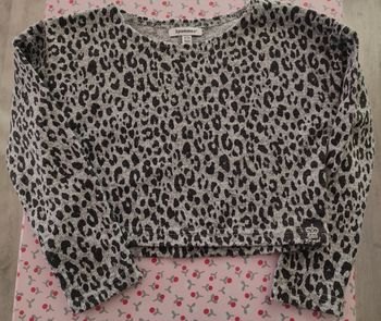 Haut court manches longues fille 4-5 ans / 3 pommes