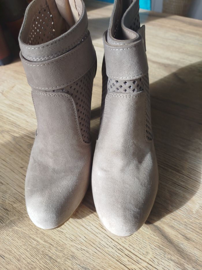 Bottines beige - photo numéro 2