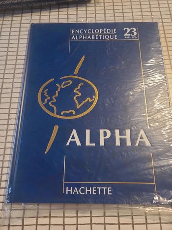 Encyclopédie alphabétique alpha tome 23
