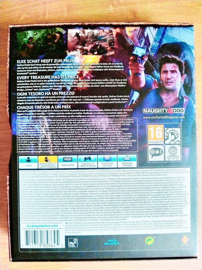 Uncharted 4 : À Thief's End édition Ps4. - photo numéro 4