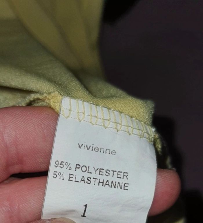 Robe jaune pâle taille 1 - photo numéro 6