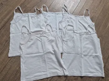Lot de 5 maillots de corps 6/7 ans primark