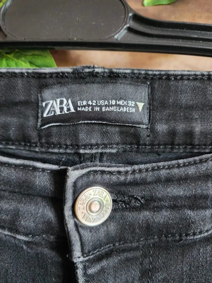 🌸Jeans Skinny noir Zara Taille 42 🌸 - photo numéro 3
