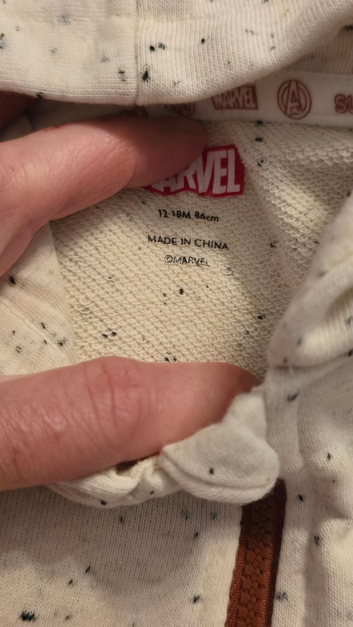 NEUFS(non portés) 🏷💙🤩😍👍ensemble 18 mois (86cm)  Garçon marvel😍🤩💙🏷 - photo numéro 5