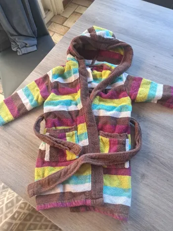 Peignoir de bain 2 ans