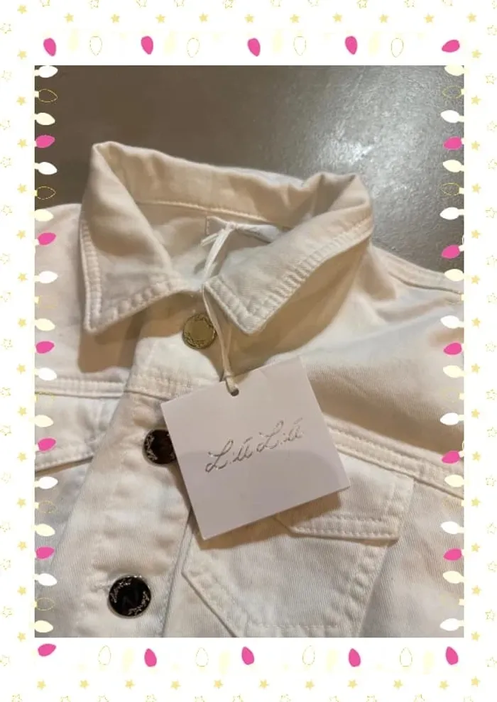 Veste en jean 7 ans - photo numéro 4