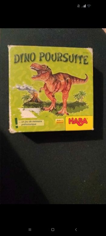 Jeu dino poursuite