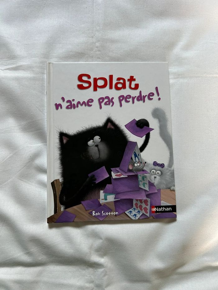 Livre Splat n’aime pas perdre !