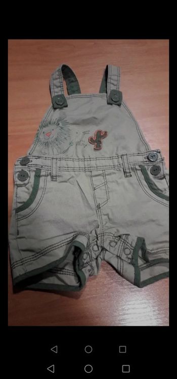 Salopette 68cms auchan 6 mois