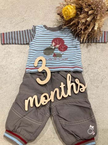 Ensemble hiver 3 mois (lot 3-6)