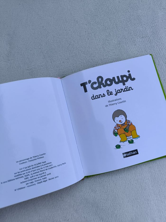 Livre T'choupi n°1 - photo numéro 4