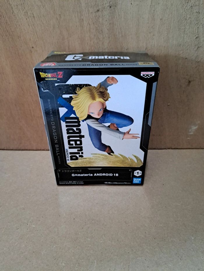 C18 figurine dragon ball z banpresto