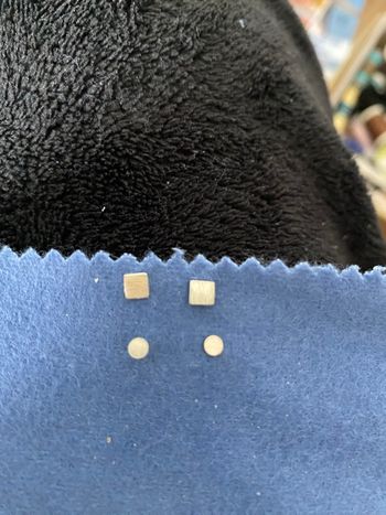 Clous d oreilles ARGENT NEUFS 