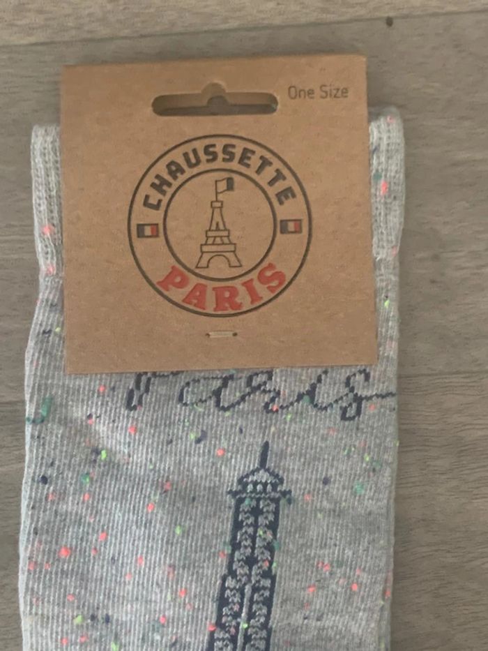 Chaussettes Pretty la Marotte couleur Gris moucheté - photo numéro 2