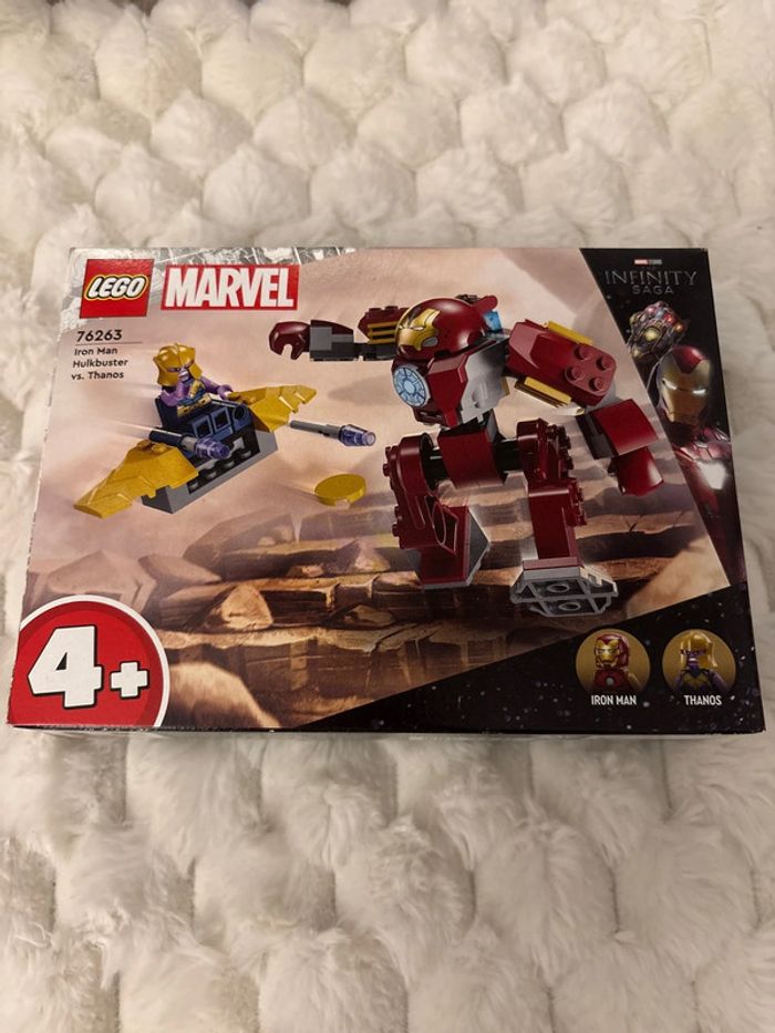 Lego Marvel Hulkbuster vs thanos