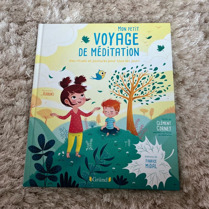 Livre méditation - enfant