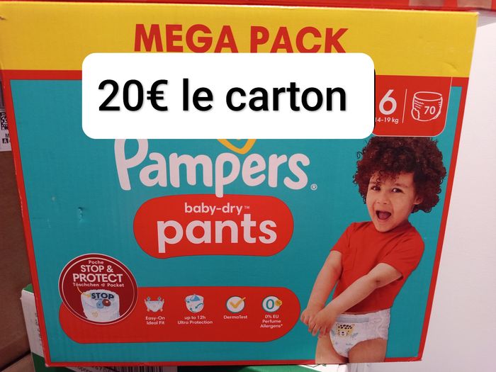 Pampers pants Taille 6