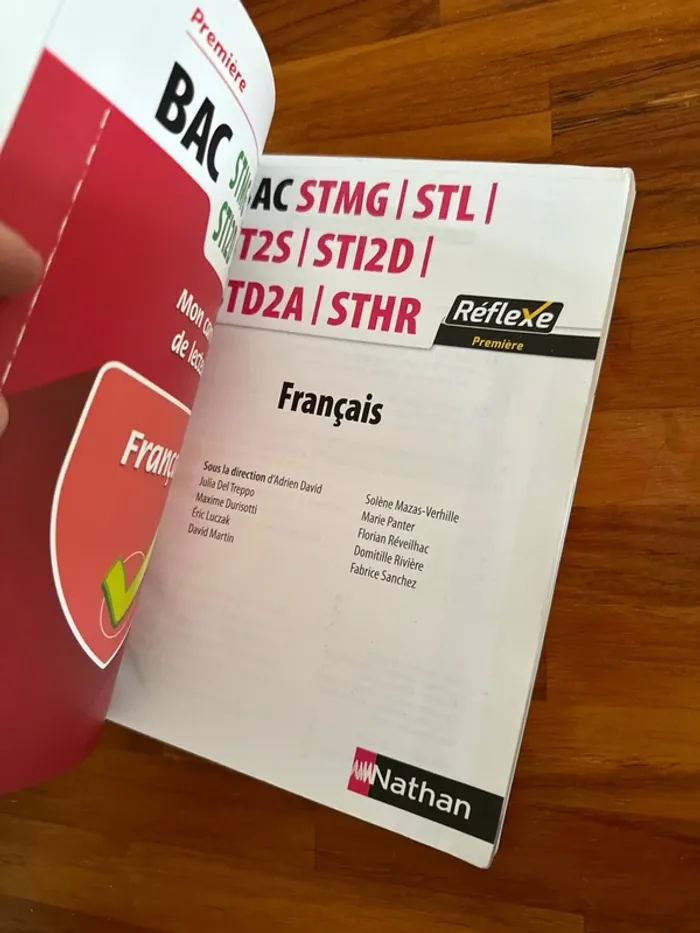 Livre bac stmg STL st2s sti2d std2a sthr - photo numéro 4