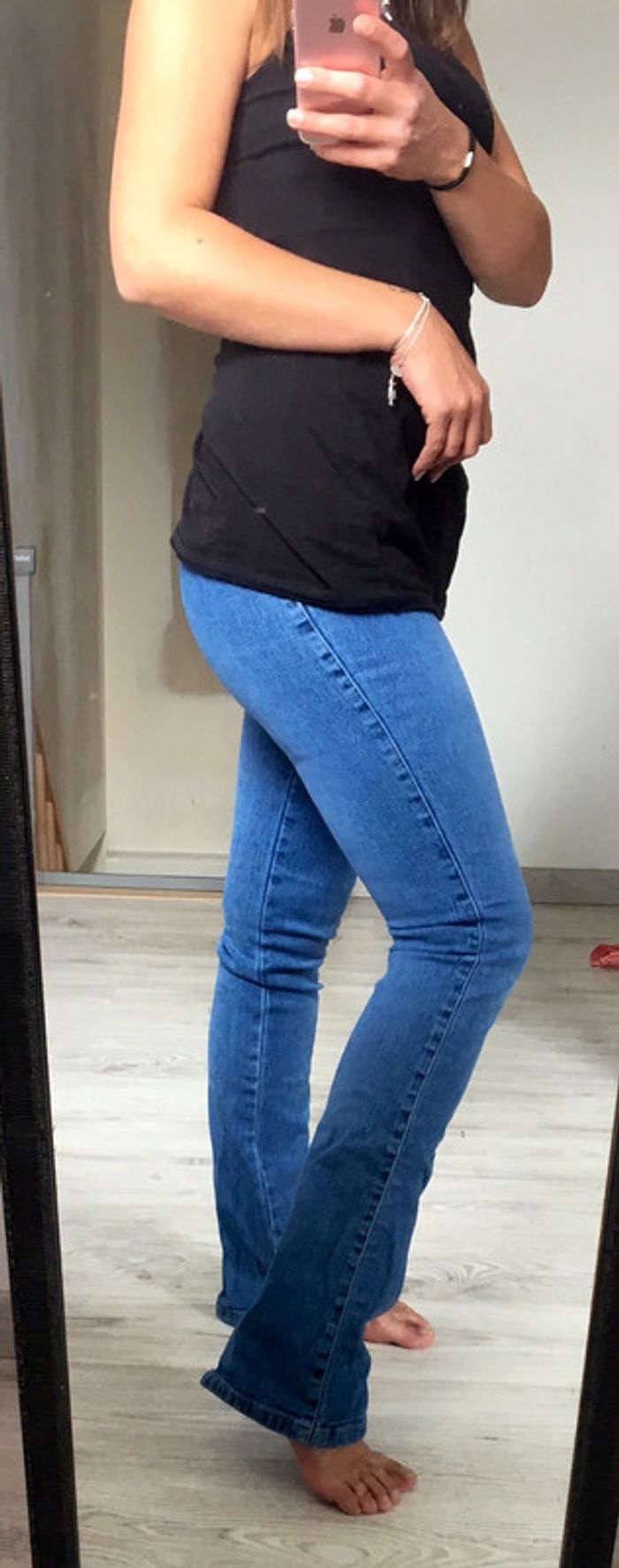 Jeans évasé taille 34 - photo numéro 4