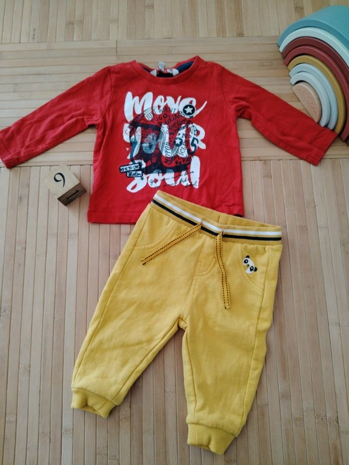 Ensemble 9mois gemo garçon