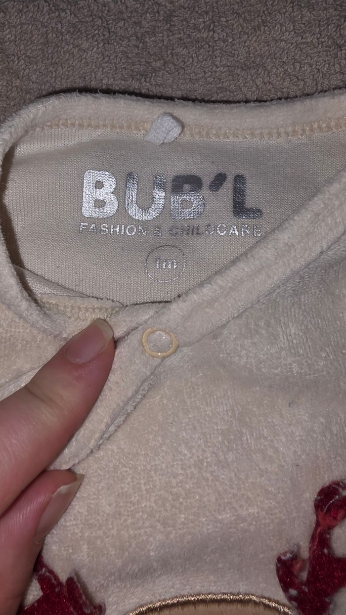 Pyjama cerf 1M - photo numéro 2